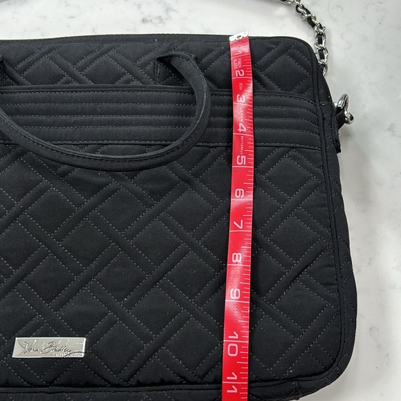 VERA BRADLEY black quilted laptop bag - Picture 7 of 7